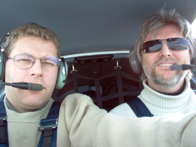 Katana p� Navtur til Dagali og Fagernes den 8-3-2004 
Oddvar Gr�stad og Erik �sterud hadde en kjempefin tur over fjellet , og Katana'en viste seg � v�re et 
glimrende reisefly.
