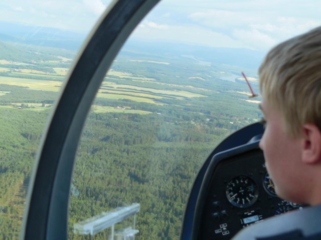 Bra utkikk, ulltr�den p� plass