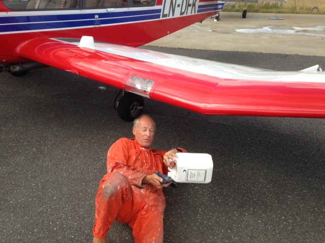 Formannen gj�r en innsats