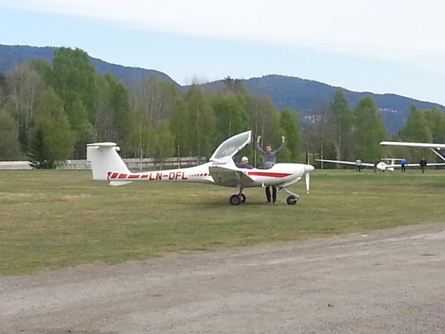 H�kon Tj�m�e Haugsv�re med fersk PPL