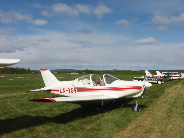 Asso V - et av mange fine mikrofly p� GAP Starmoen