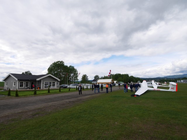 �pning nytt klubbhus